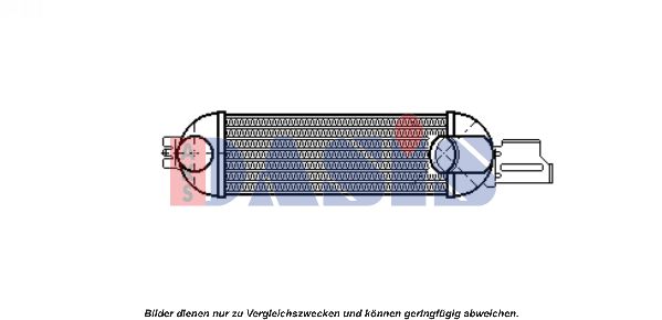 AKS DASIS Kompressoriõhu radiaator 157023N